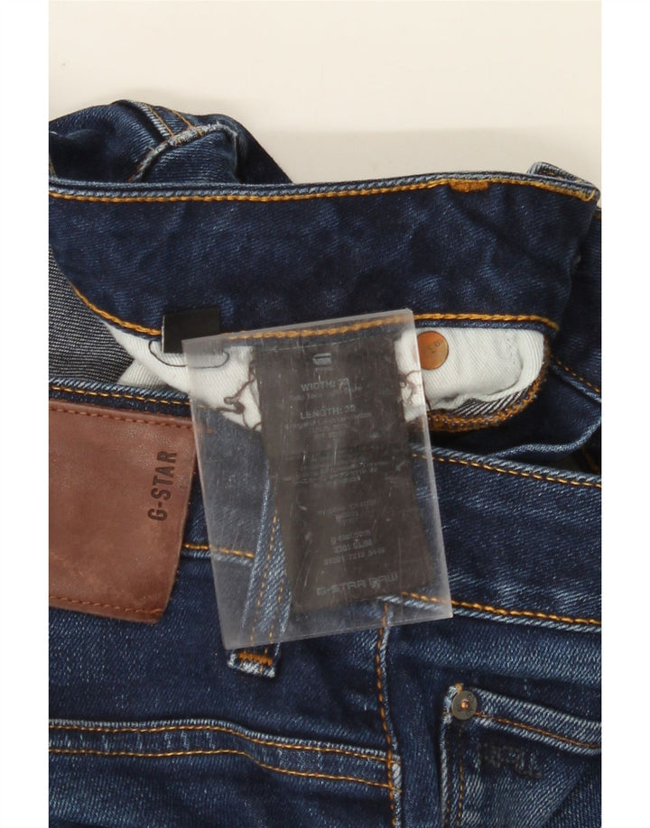 Ανδρικό Slim Jeans G-STAR W32 L32 Navy Blue Cotton