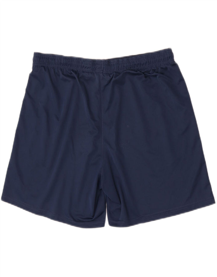 Ανδρικό αθλητικό σορτς Nike Dri Fit με μεγάλο μπλε ναυτικό πολυεστέρα