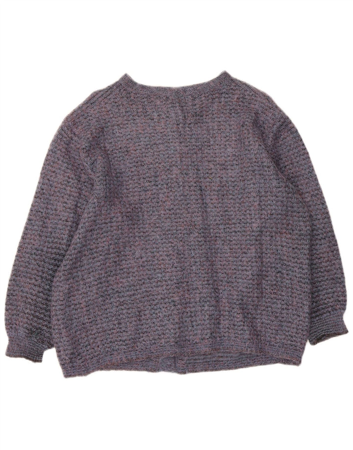 Vintage Γυναικεία Ζακέτα UK 16 Large Blue