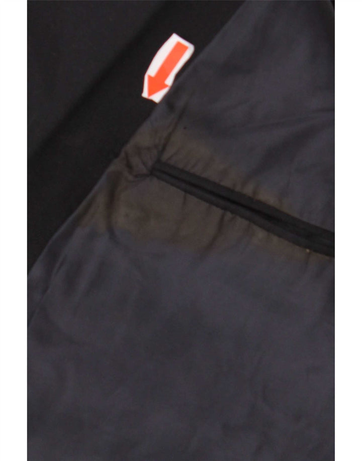 St Michael Ανδρικό σακάκι με διπλό στήθος UK 38 Medium Navy Blue Wool