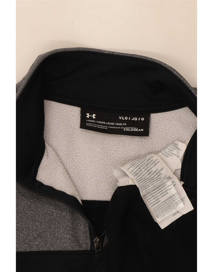Under Armour Boys Cold Gear πουλόβερ αθλητική φόρμα 11-12 ετών μεγάλο γκρι