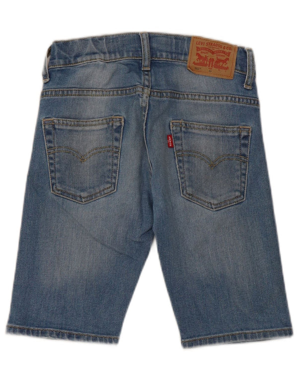 Levi's Boys 511 Slim τζιν σορτς 9-10 ετών W24 Μπλε βαμβακερό