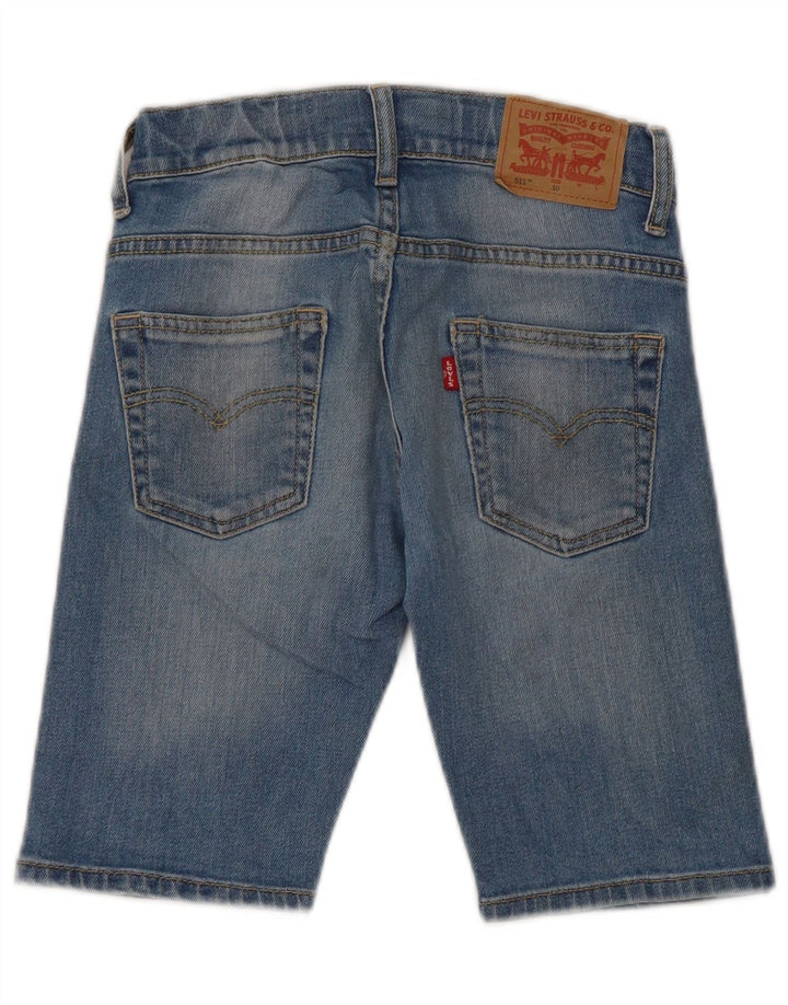 Levi's Boys 511 Slim τζιν σορτς 9-10 ετών W24 Μπλε βαμβακερό