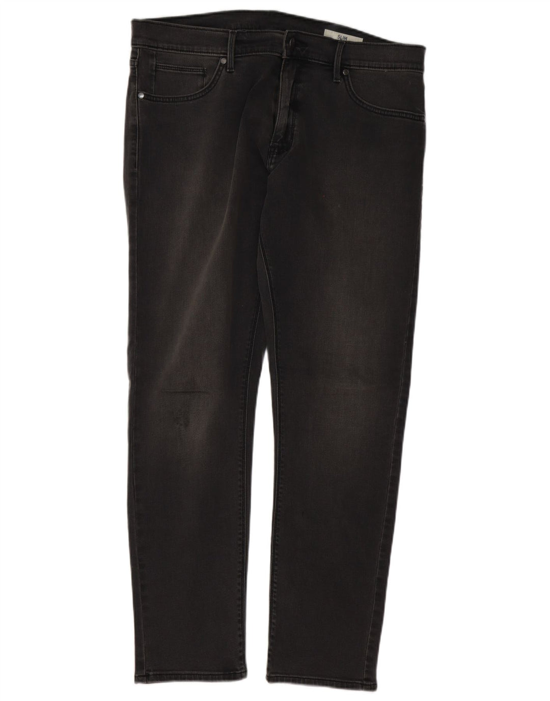 Marks & Spencer Ανδρικό Slim Jeans W36 L31 Γκρι βαμβακερό