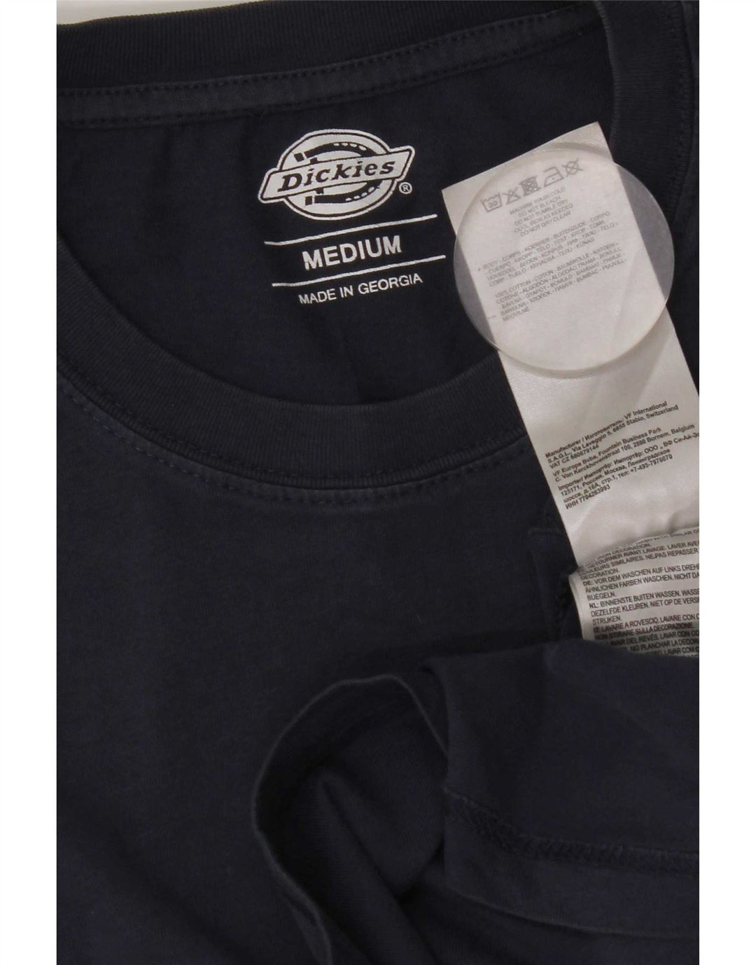 Ανδρικό T-Shirt Dickies Top Βαμβακερό μεσαίο Navy Blue