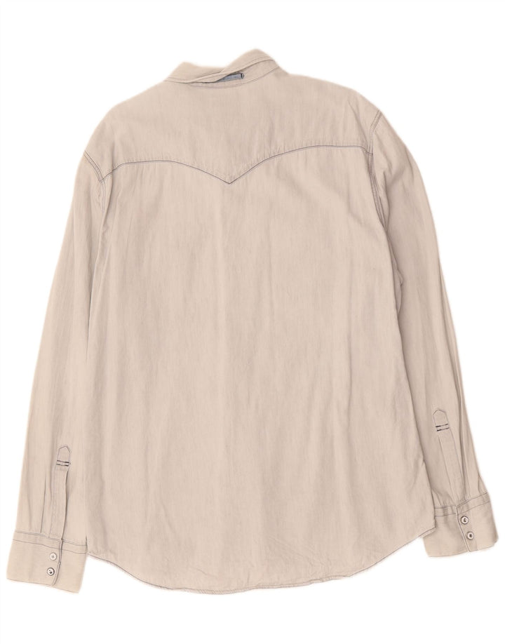 Ανδρικό πουκάμισο LEVI'S Slim Fit XL Μπλε βαμβακερό