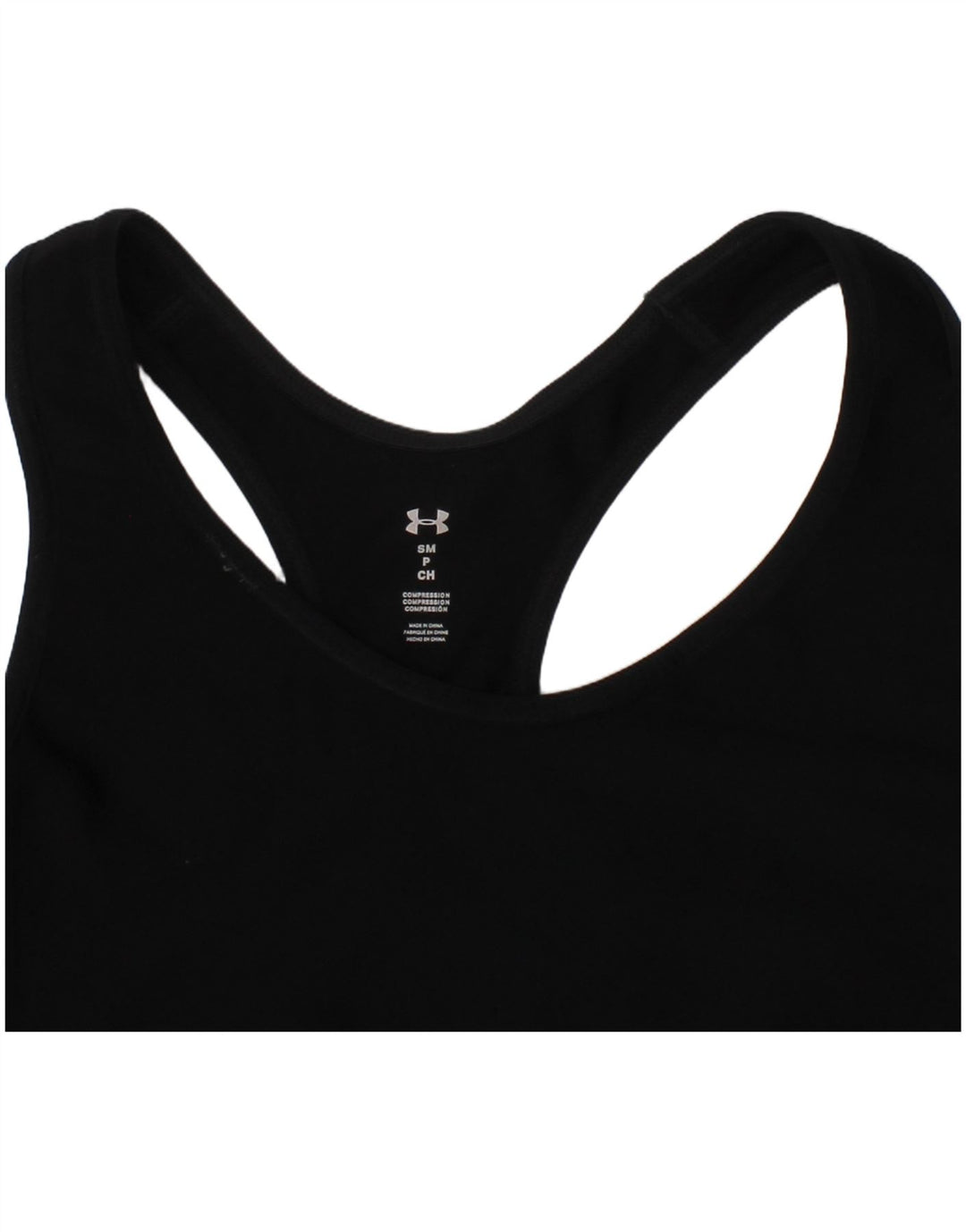Γυναικείο γραφικό αθλητικό σουτιέν Under Armour Top Small Black Polyester Sports