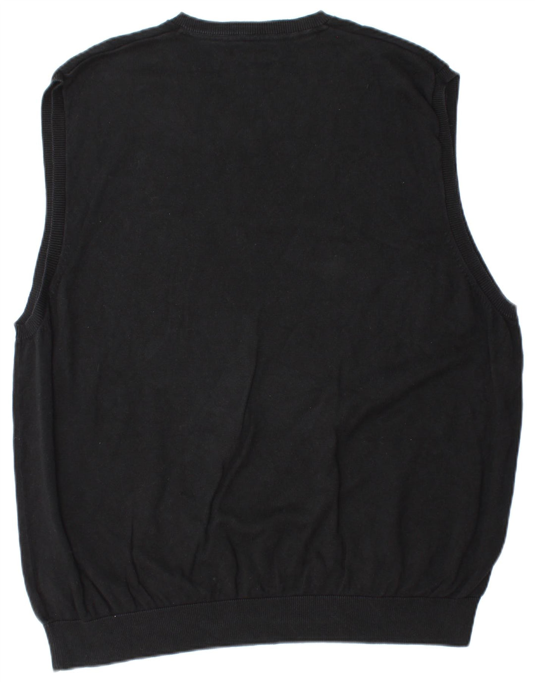 Marks & Spencer Ανδρικό γιλέκο Tank Top 3XL Μαύρο βαμβακερό