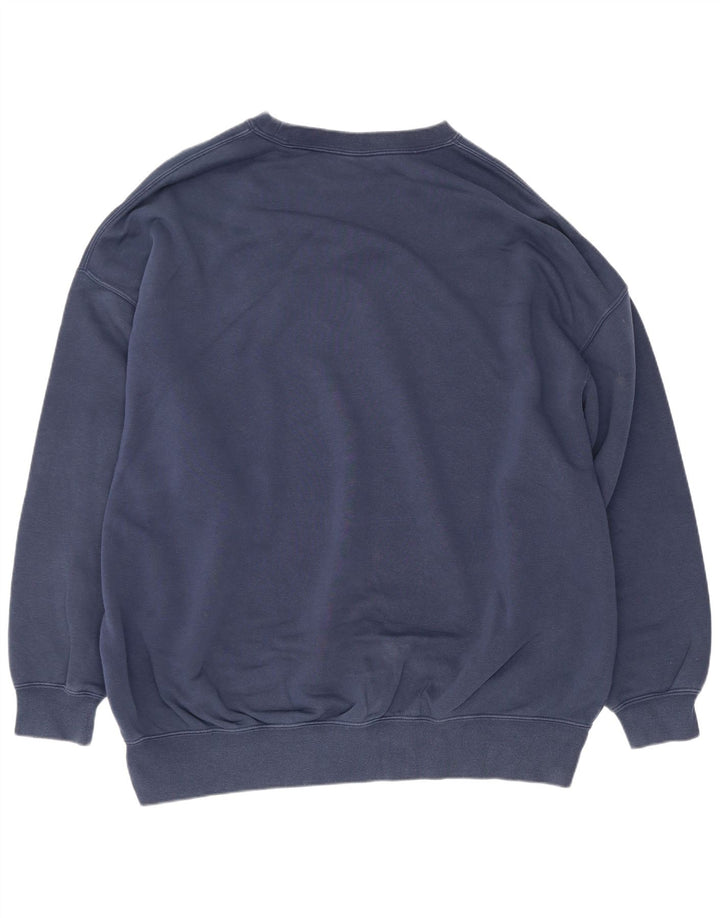 Ανδρική γραφική μπλούζα μεγάλου μεγέθους Nike Jumper XS Navy Blue Cotton