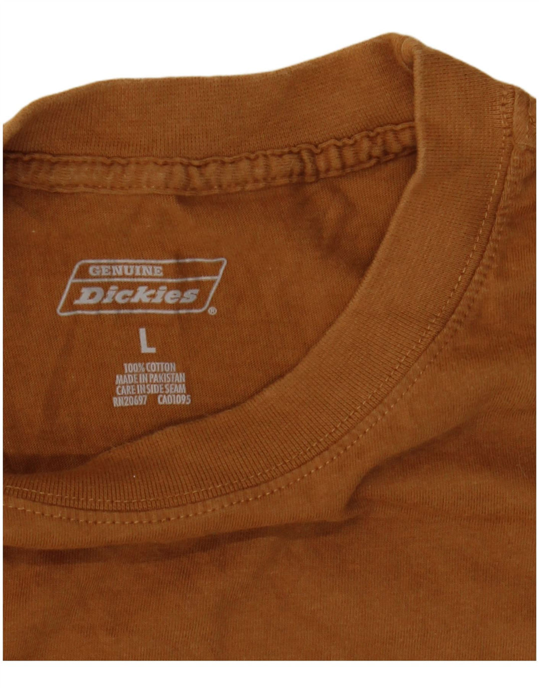Ανδρικό T-Shirt Dickies Top μεγάλο καφέ βαμβακερό