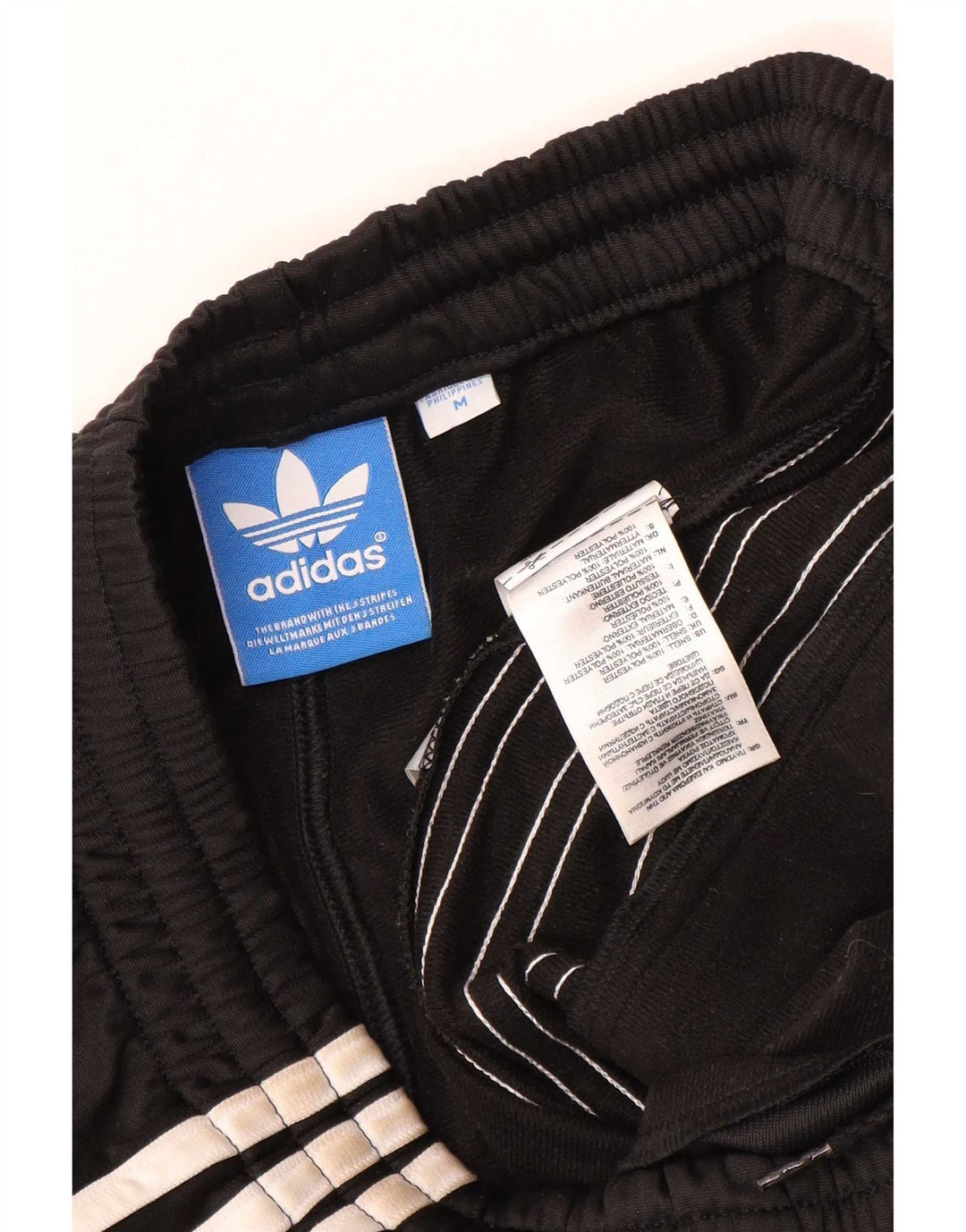 Ανδρική αθλητική φόρμα Adidas, μεσαίο μαύρο πολυεστέρα