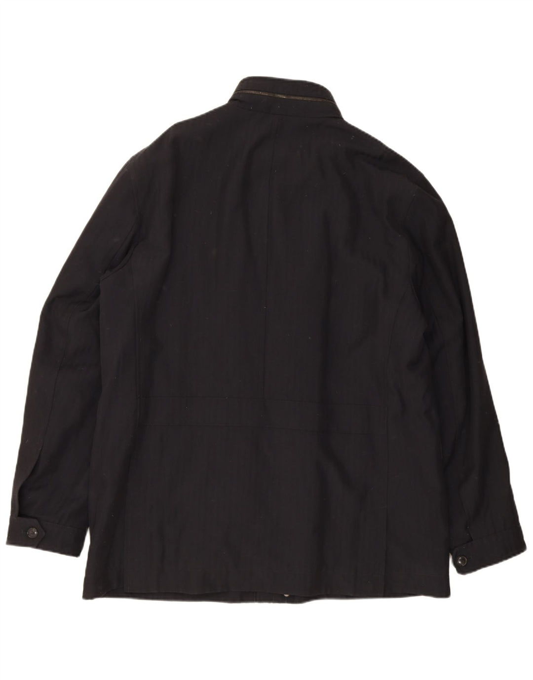 Ανδρικό μπουφάν Hugo Boss Windbreaker IT 56 3XL Μαύρο παρθένο μαλλί