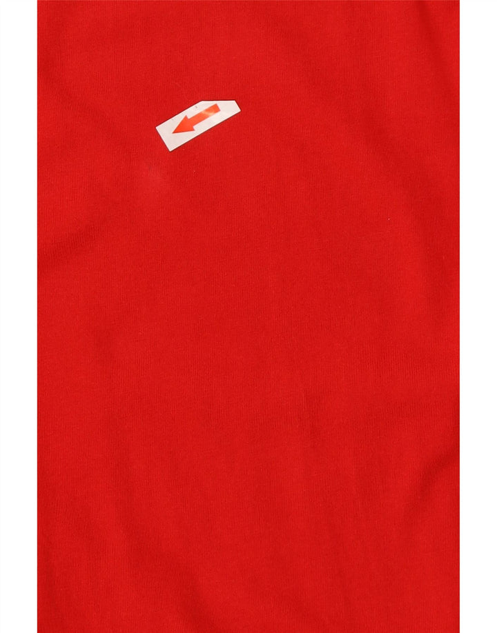 Ανδρικό T-Shirt Tommy Hilfiger Top Μεσαίο κόκκινο βαμβακερό