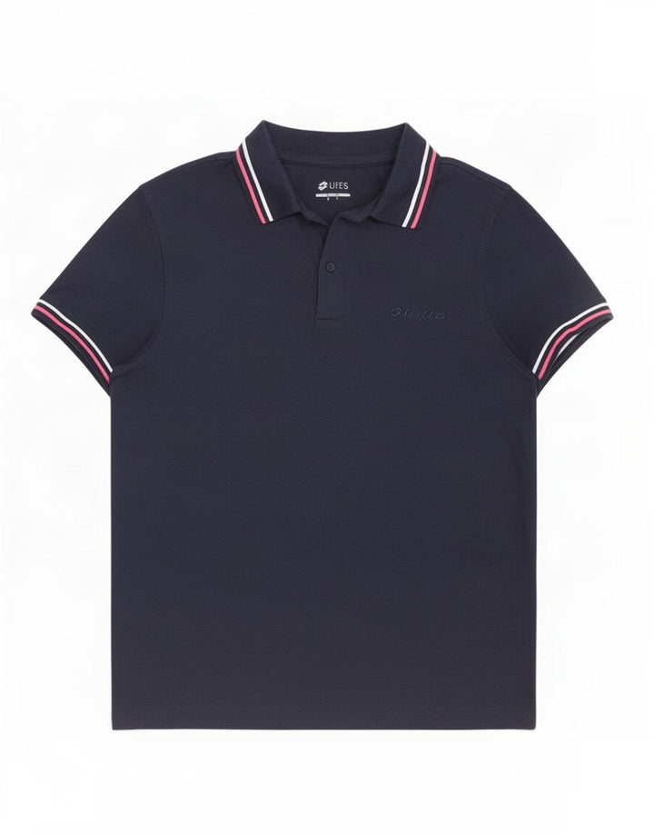 Lotto Ανδρικό πουκάμισο Polo Μικρό Navy Blue