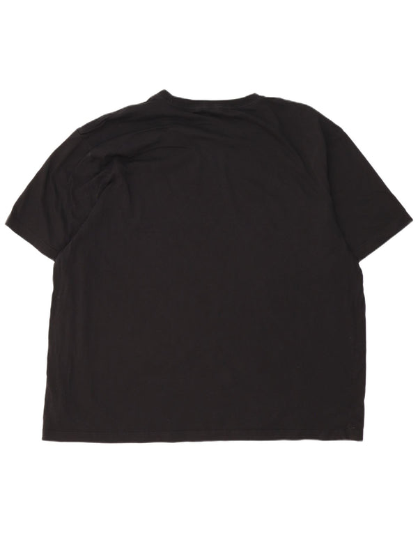 Calvin Klein Jeans Ανδρικό γραφικό T-Shirt Top 6XL μαύρο βαμβακερό