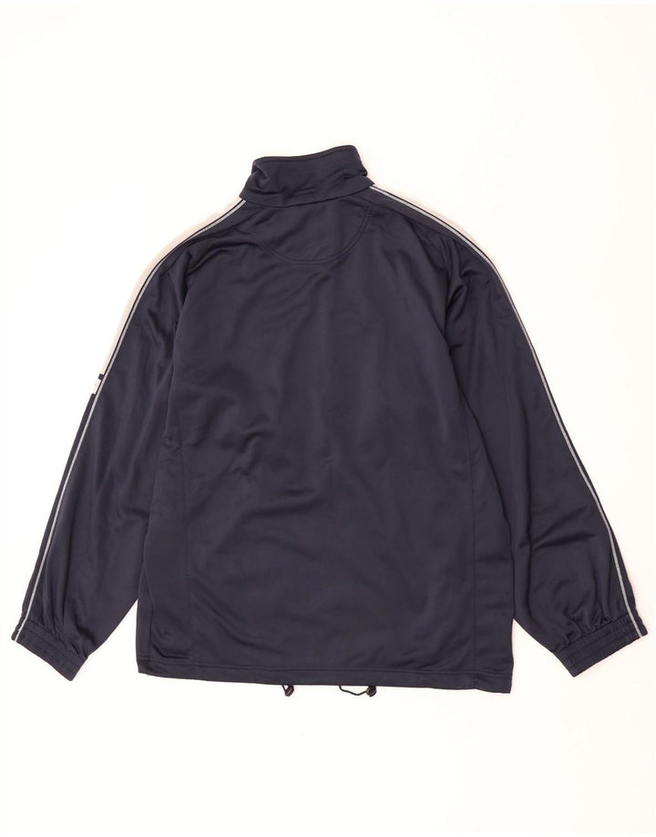 Ανδρική αθλητική φόρμα Lotto Top Jacket Large Navy Blue Colourblock Polyester