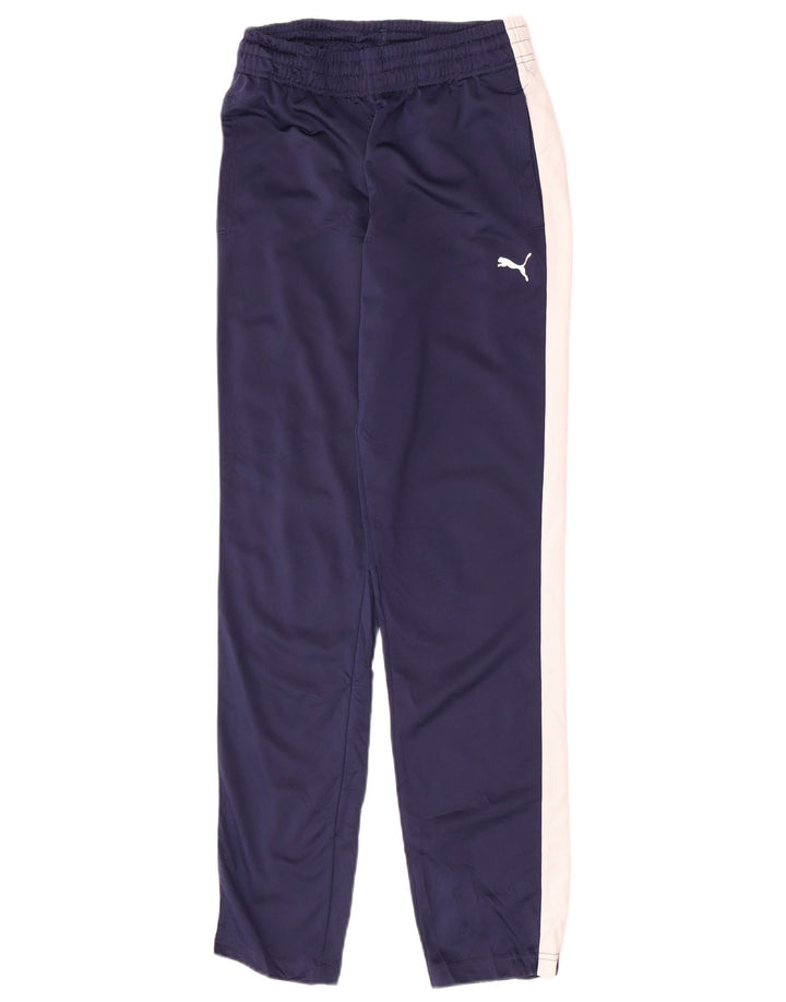 Ανδρική αθλητική φόρμα Puma Παντελόνι Small Navy Blue Colourblock