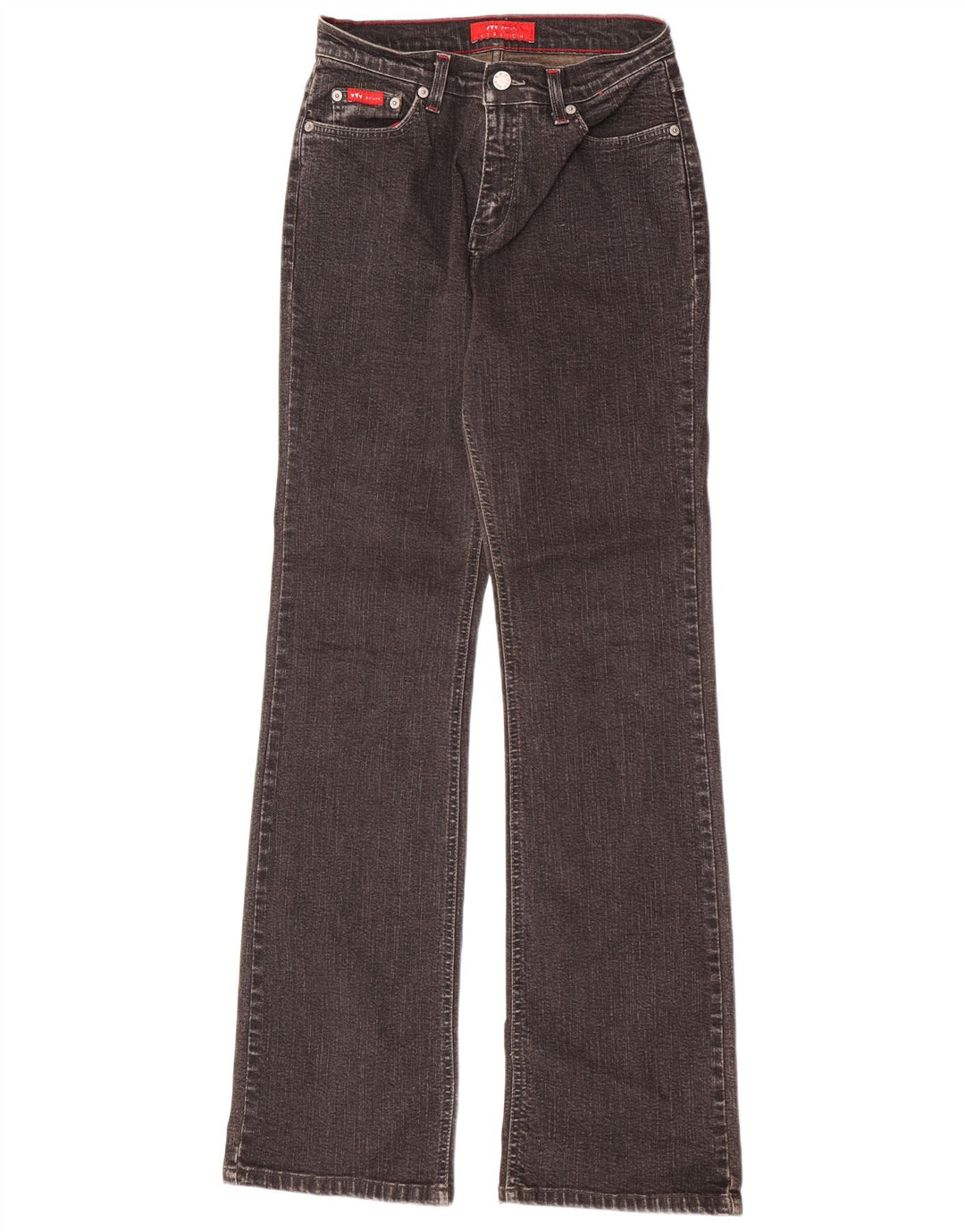 Γυναικεία Marks & Spencer Per Una Bootcut Jeans UK 8 Small W26 L32 Grey Cotton