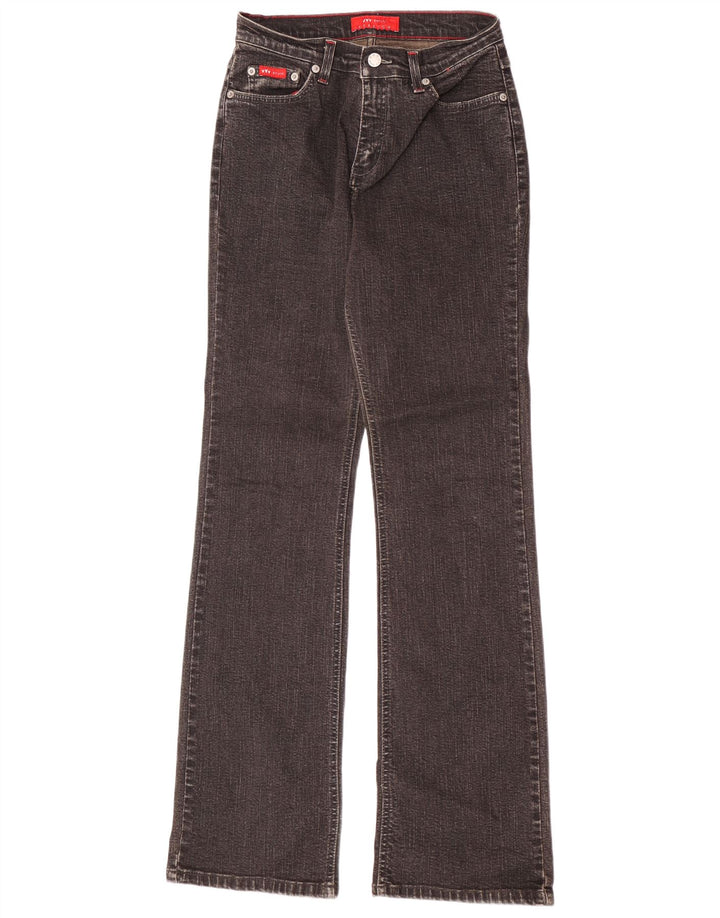 Γυναικεία Marks & Spencer Per Una Bootcut Jeans UK 8 Small W26 L32 Grey Cotton