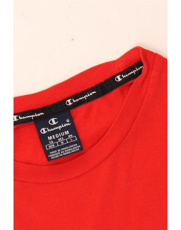 Ανδρικό γραφικό T-Shirt CHAMPION Top Medium Red