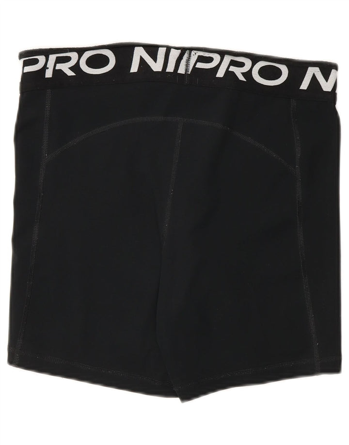 Γυναικείο γραφικό αθλητικό σορτς NIKE Dri Fit, μεσαίο μαύρο