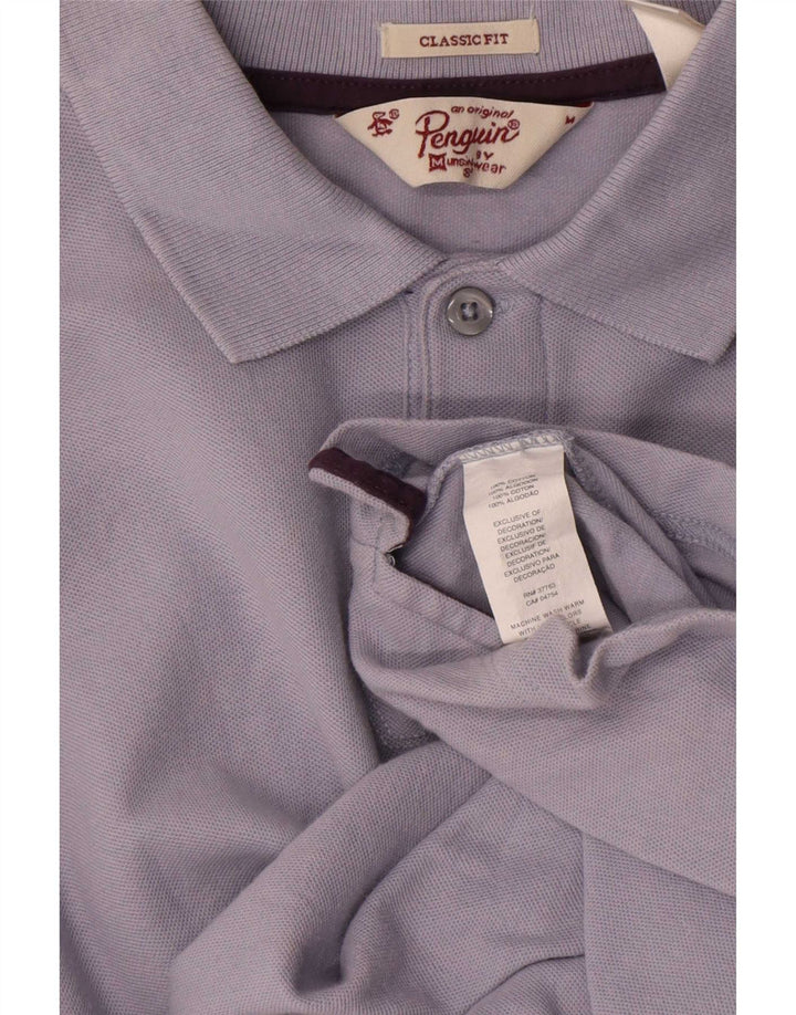 Ανδρικό πουκάμισο Penguin Graphic Classic Fit Polo, μεσαίο μπλε βαμβακερό