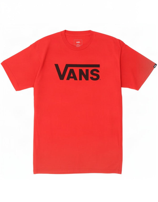 Ανδρικό γραφικό T-Shirt Vans Classic Fit Top Μεσαίο κόκκινο βαμβακερό