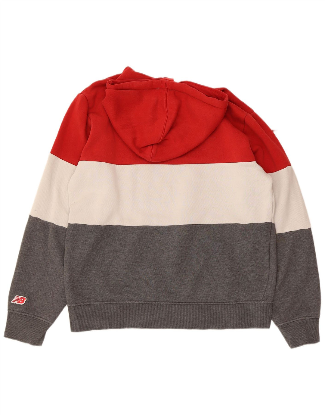 NEW BALANCE Ανδρικό γραφικό τζούμπερ με κουκούλα μεγάλο πολύχρωμο μπλοκ χρώματος