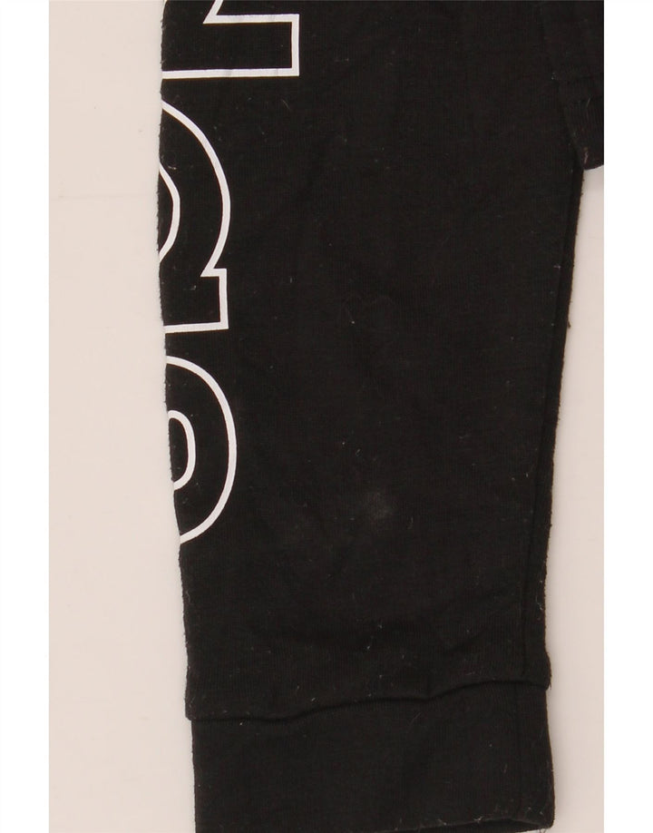 Γυναικεία Adidas Crop Graphic Crop Φούτερ Jumper UK 4/6 XS Μαύρο Πολυεστέρας