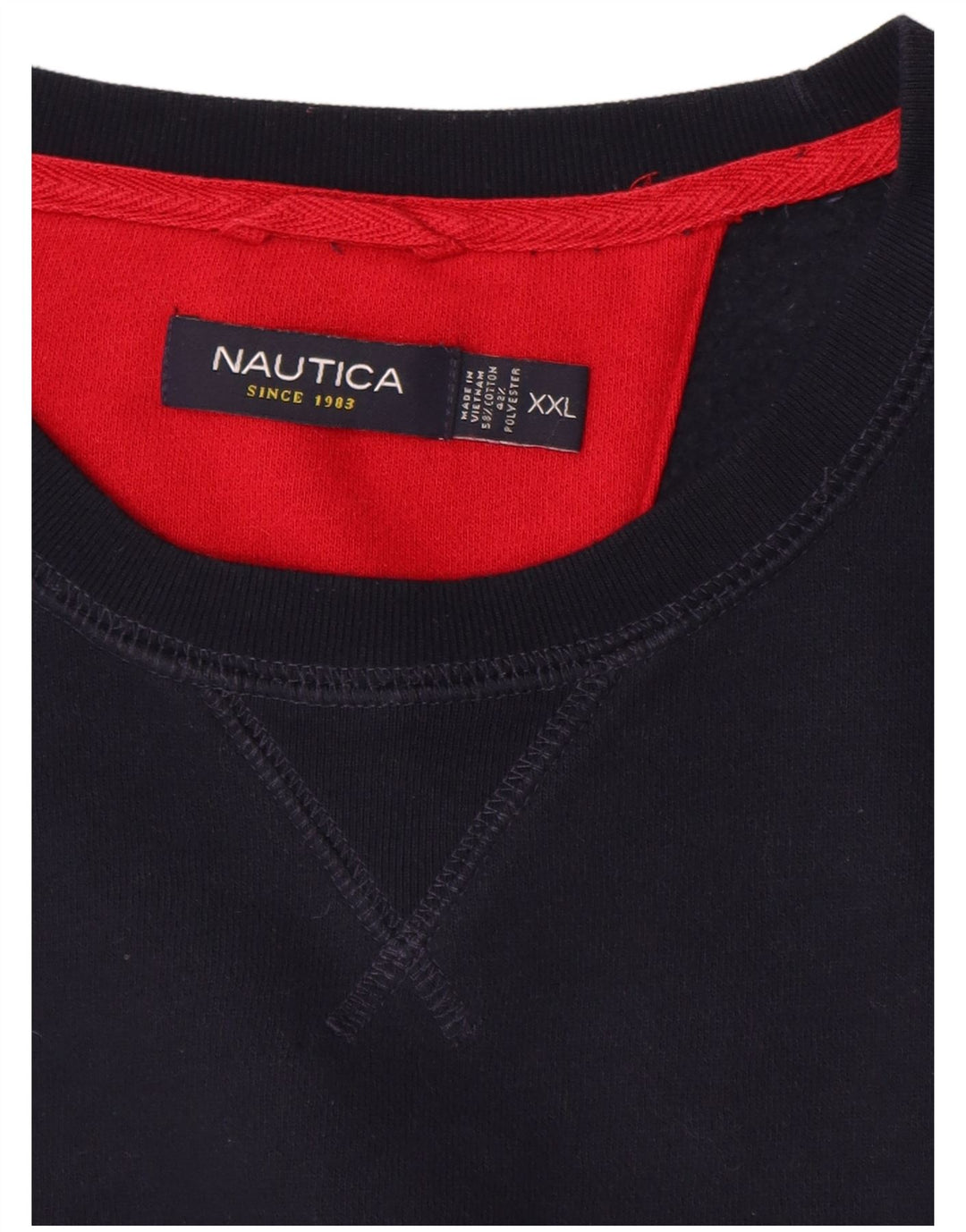 Ανδρικό φούτερ NAUTICA Jumper 2XL Navy Blue Cotton