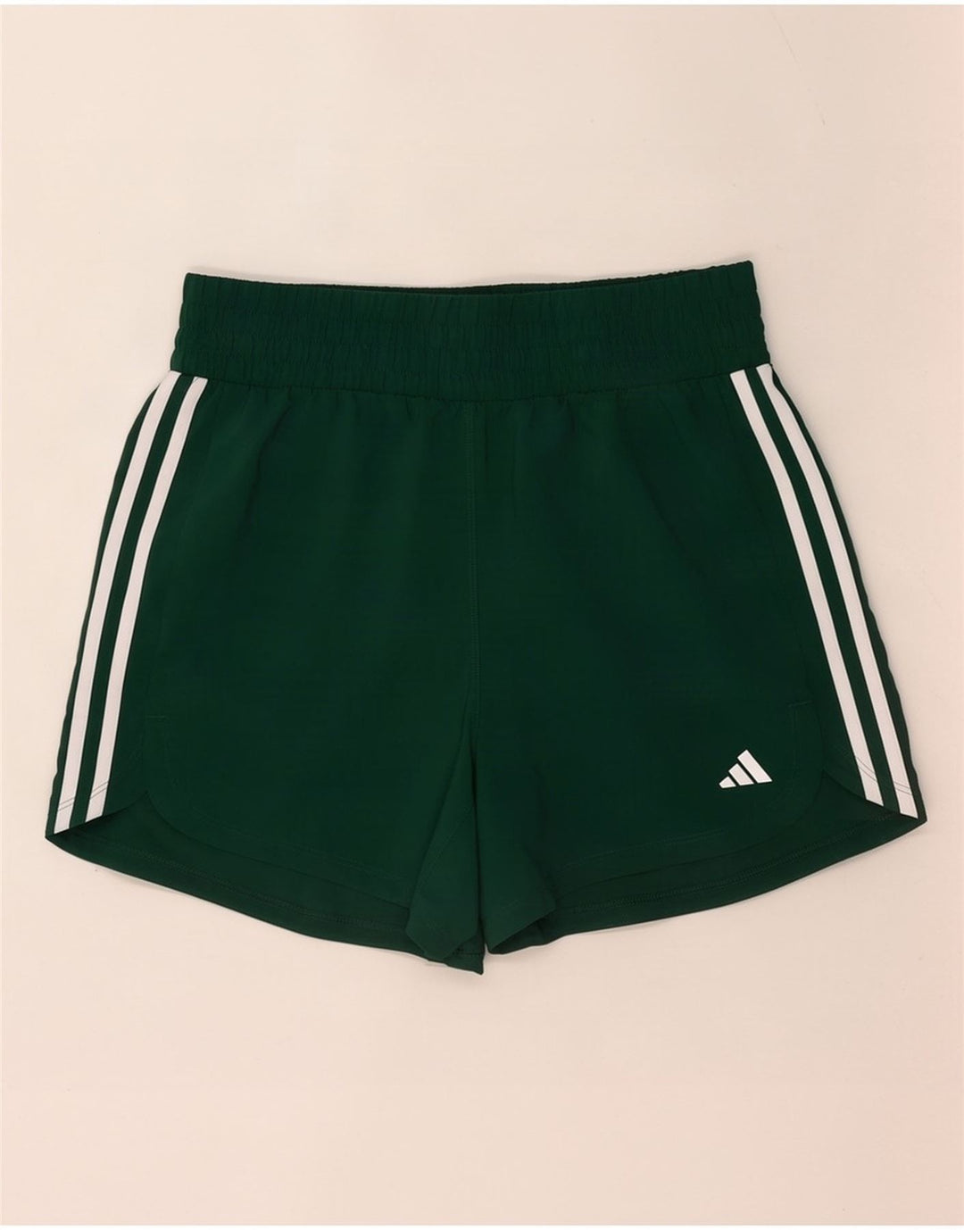 Ανδρικό αθλητικό σορτς Adidas από μεσαίο πράσινο πολυεστέρα