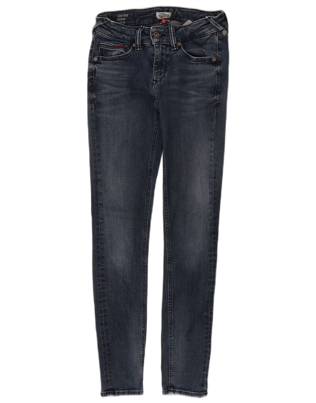 TOMMY HILFIGER Γυναικείο Sophie Low Waist Skinny Jeans W27 L30 Μπλε βαμβακερό
