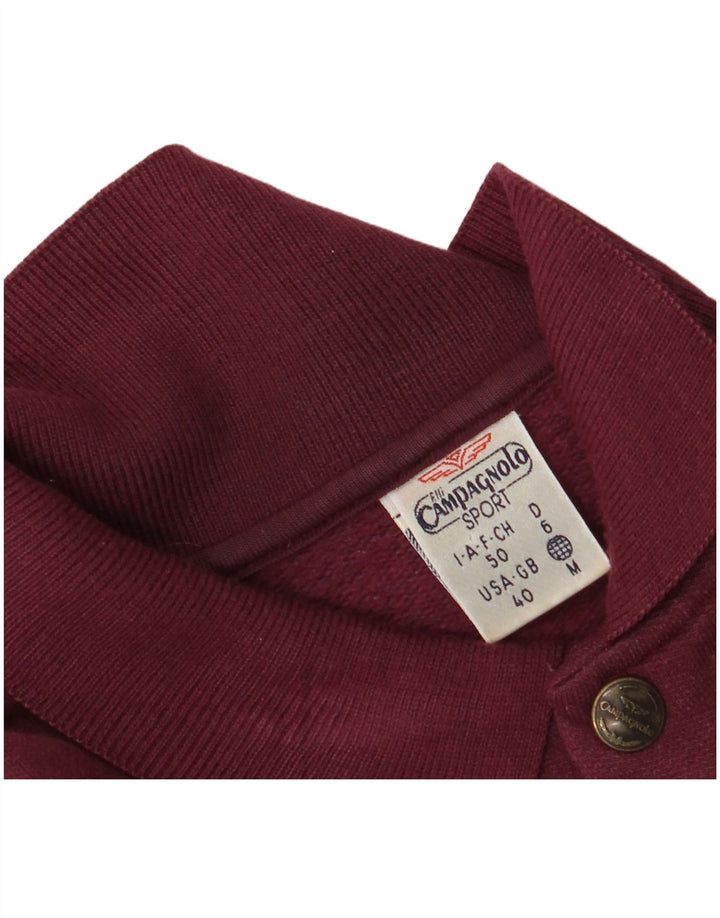 Ανδρικό γραφικό φούτερ F.LLI Campagnolo Jumper UK 40 Medium Burgundy