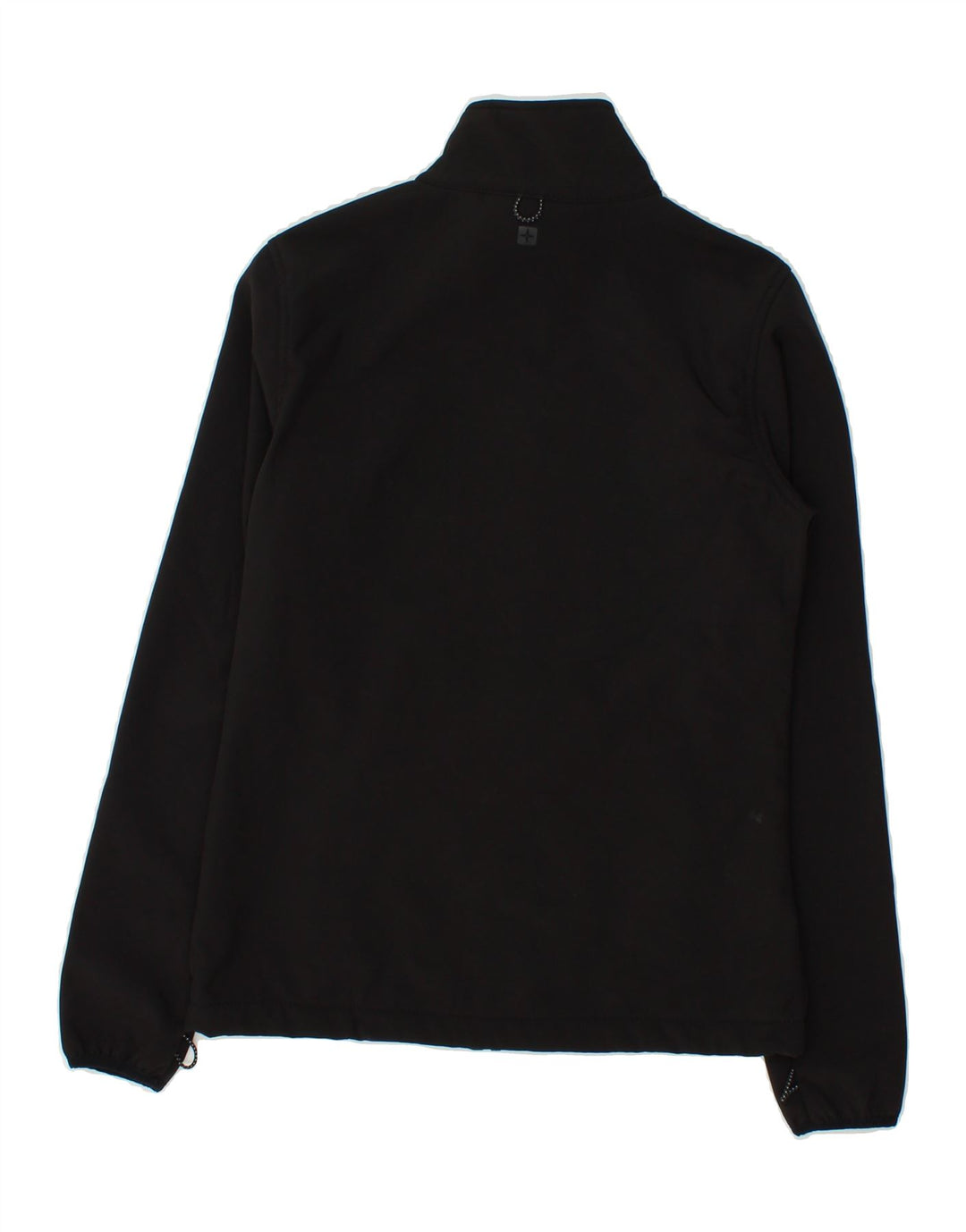 MOUNTAIN WAREHOUSE Womens Tracksuit Top Jacket UK 8 Small Black Polyester | Vintage Mountain Warehouse | Thrift | Second-Hand Mountain Warehouse | Used Clothing | Messina Hembry 