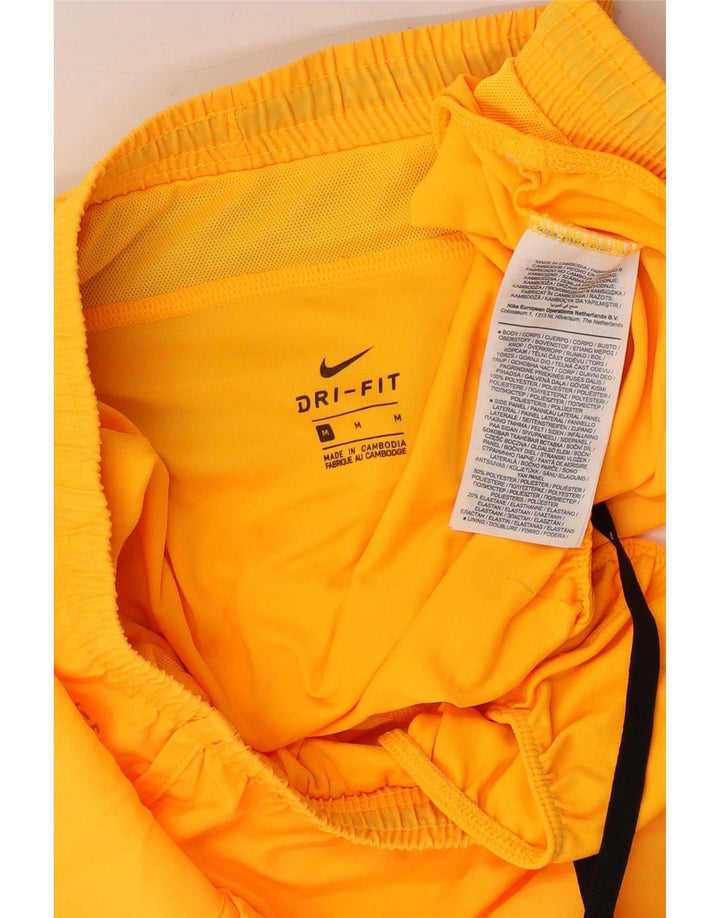 Γυναικείο αθλητικό σορτς Nike Dri Fit UK 14 με μεσαίο πορτοκαλί πολυεστέρα