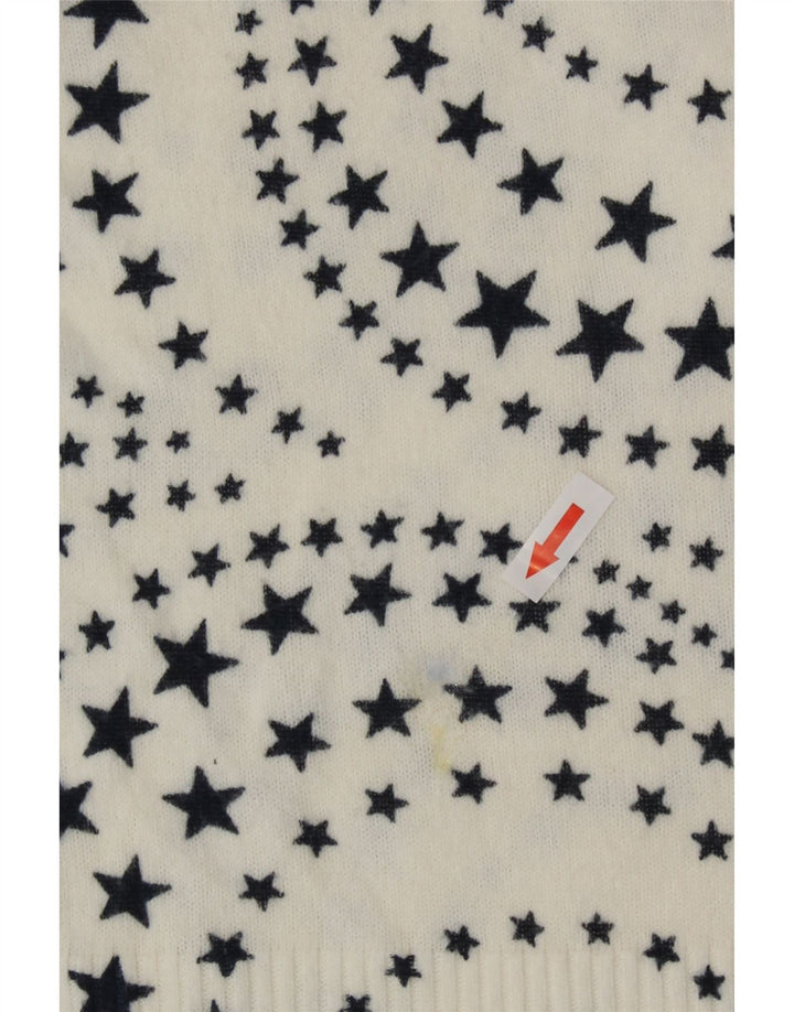 Marks & Spencer Γυναικείο πουλόβερ με λαιμόκοψη UK 14 Large White
