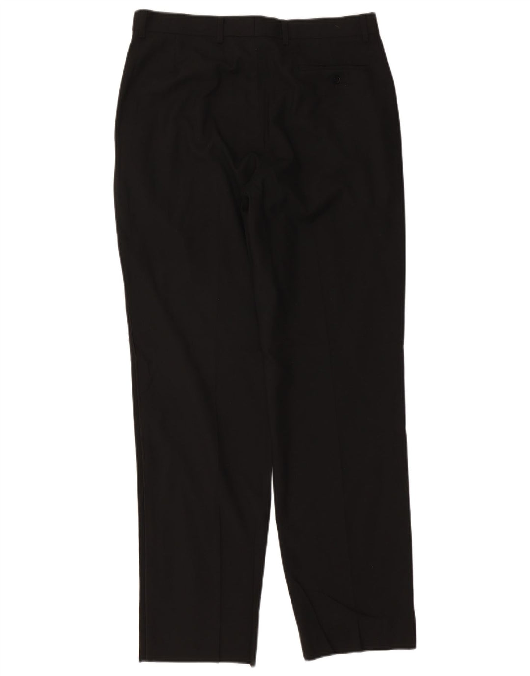 Marks & Spencer Ανδρικό κωνικό παντελόνι Chino W34 L33 Μαύρο πολυεστέρα