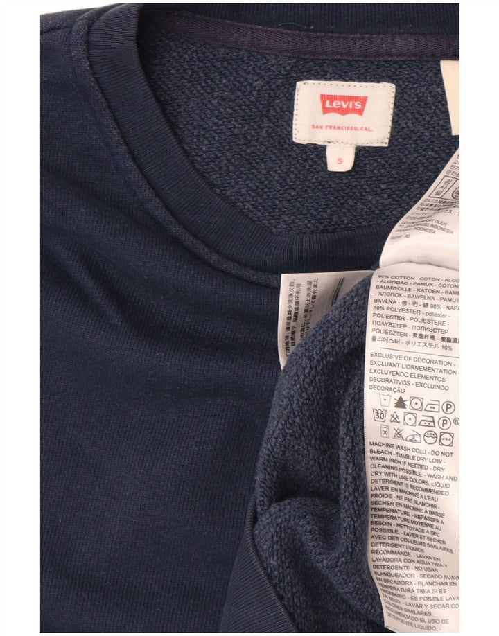 Ανδρικό φούτερ LEVI'S Jumper Small Navy Blue Cotton