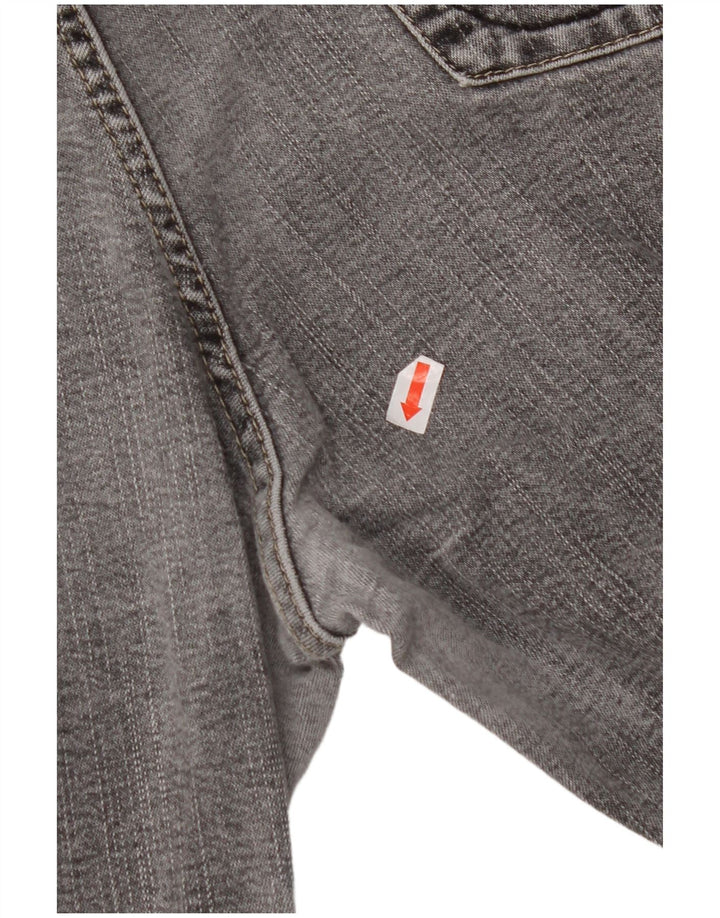 MARKS & SPENCER Γυναικεία Stretch Straight Jeans UK 16 Large W32 L30 Grey
