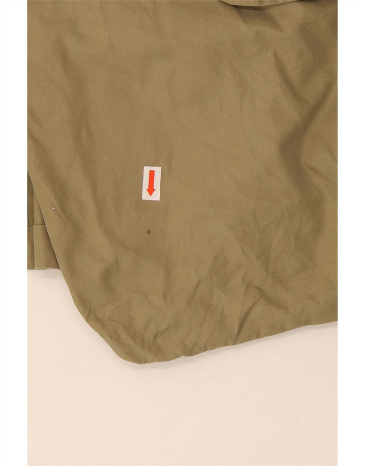 Burberry Ανδρικό Μπουφάν Blazer 2 Κουμπιών IT 52 Μεγάλο Χακί Βαμβακερό