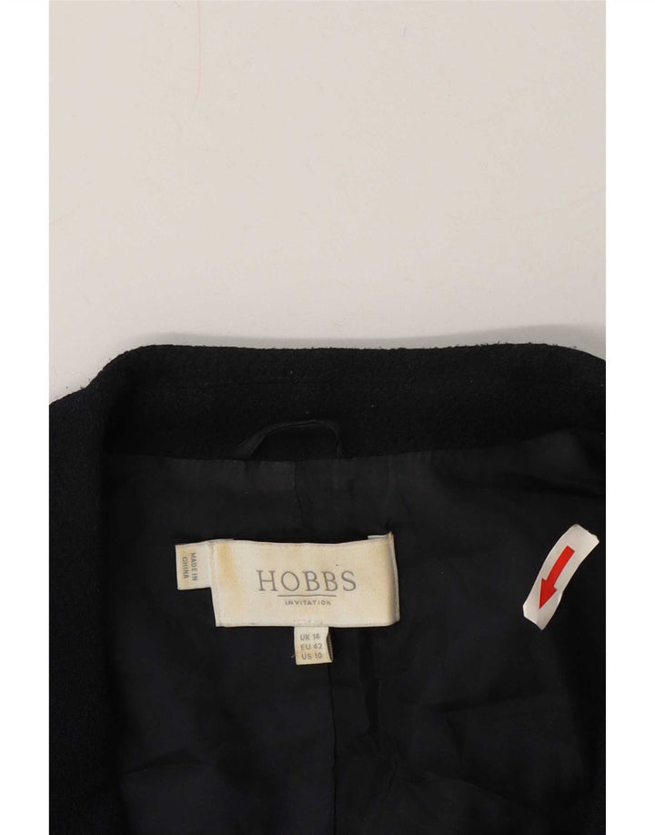 Hobbs Γυναικείο μπουφάν blazer UK 14 Large Navy Blue Polyester