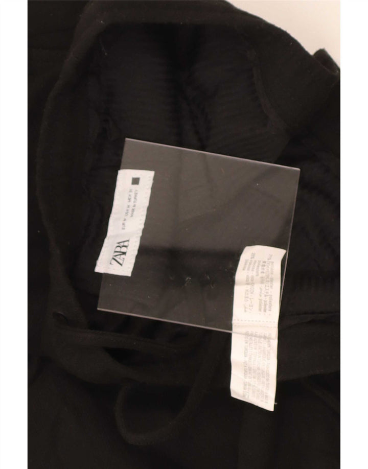 Ανδρικό σορτς Zara Casual Medium W30 Μαύρο πολυεστέρα