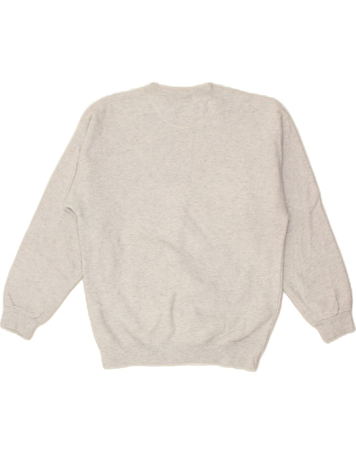 RIFLE Boys Graphic Sweatshirt Jumper 9-10 Years Grey Cotton Vintage Rifle and Second-Hand Rifle from Messina Hembry 