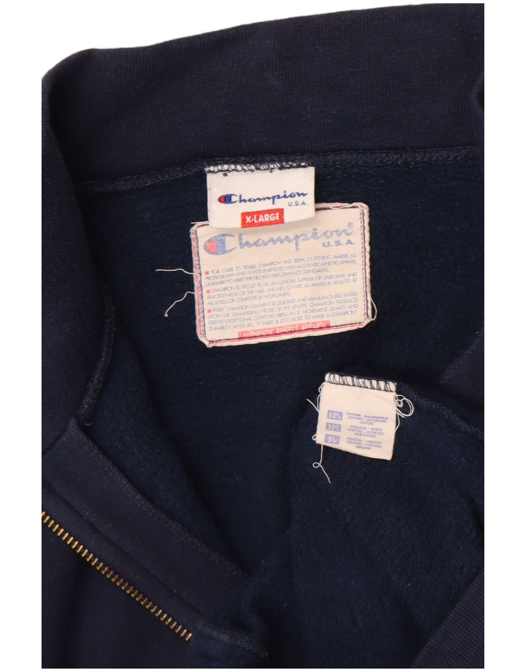 Ανδρική φόρμα Champion Top Jacket XL Navy Blue Cotton