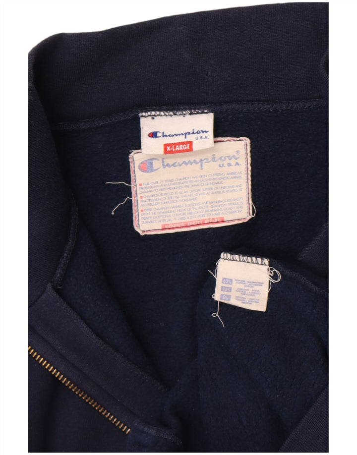 Ανδρική φόρμα Champion Top Jacket XL Navy Blue Cotton