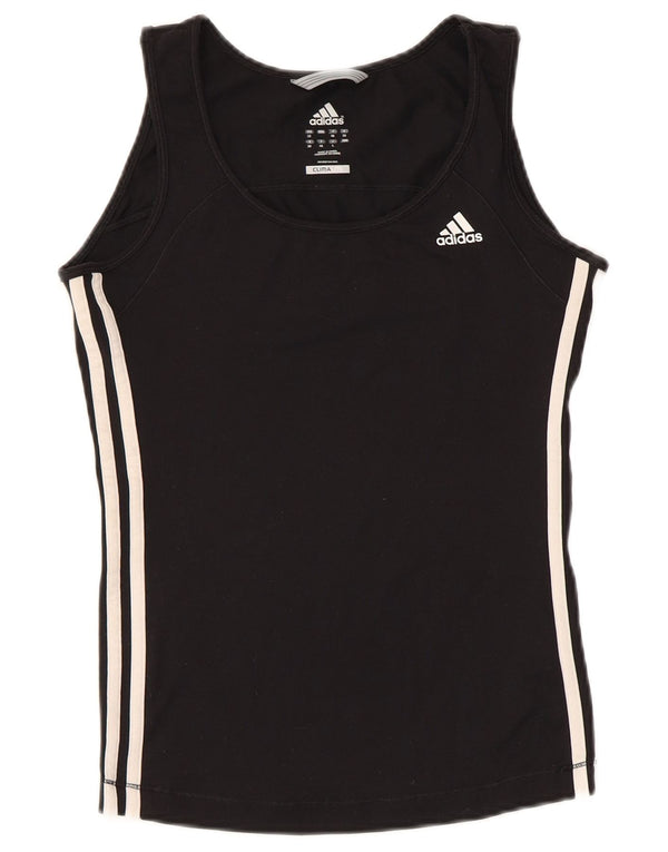ADIDAS Γυναικείο γιλέκο Climalite Top UK 12 Medium Black Polyamide