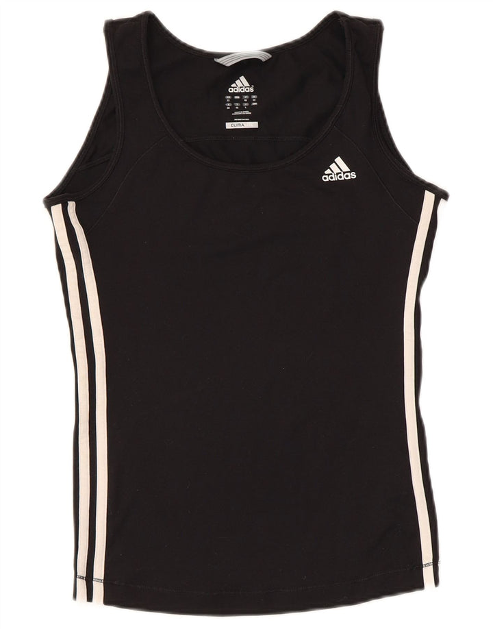 ADIDAS Γυναικείο γιλέκο Climalite Top UK 12 Medium Black Polyamide