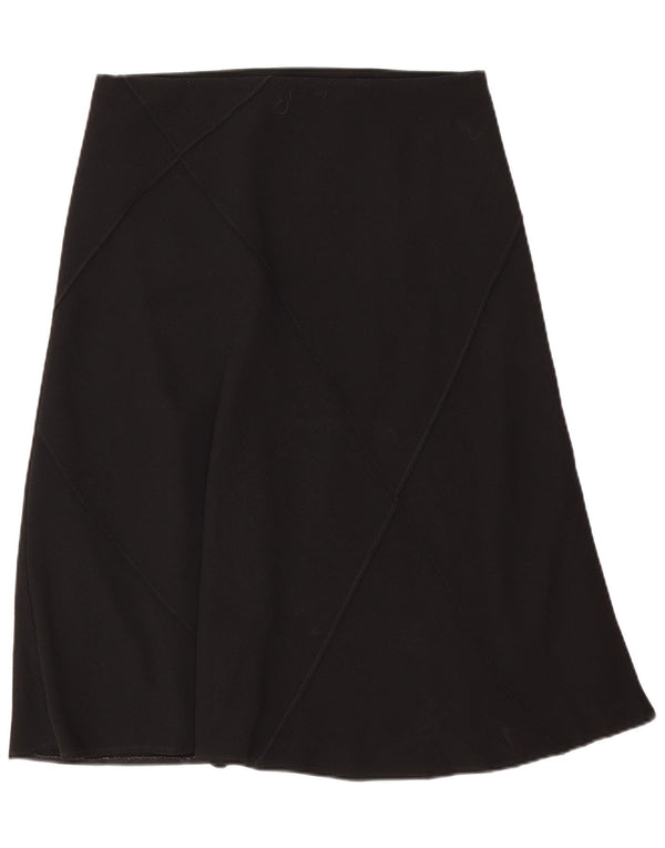 Marks & Spencer Γυναικεία φούστα A-Line UK 14 Large W32 Μαύρο Πολυεστέρας