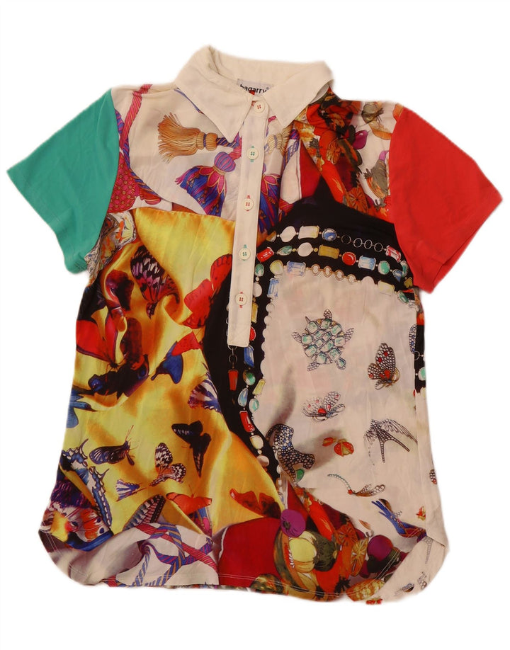 BAGARRY Γυναικείο πουλόβερ Μπλούζα UK 12 Medium πολύχρωμο Patchwork