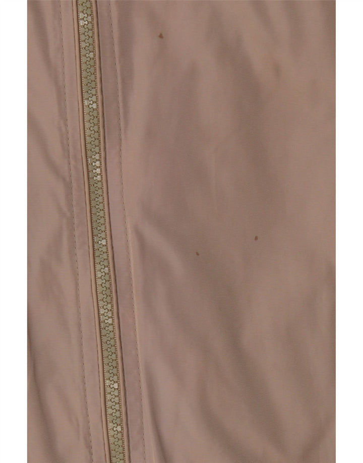 Massimo Dutti Ανδρικό Bomber Jacket UK 42 XL Beige Nylon